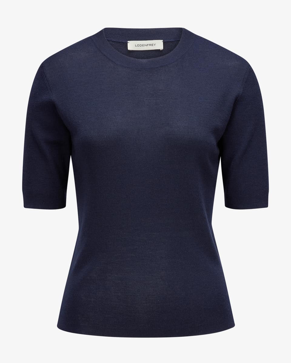 Image 1 for Knitted shirt made from virgin wool L