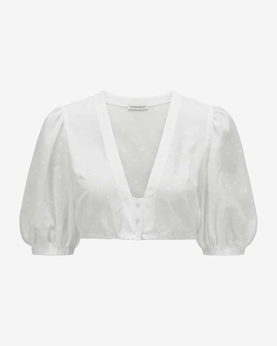 Image 1 for Paula dirndl blouse semi-transparent 32