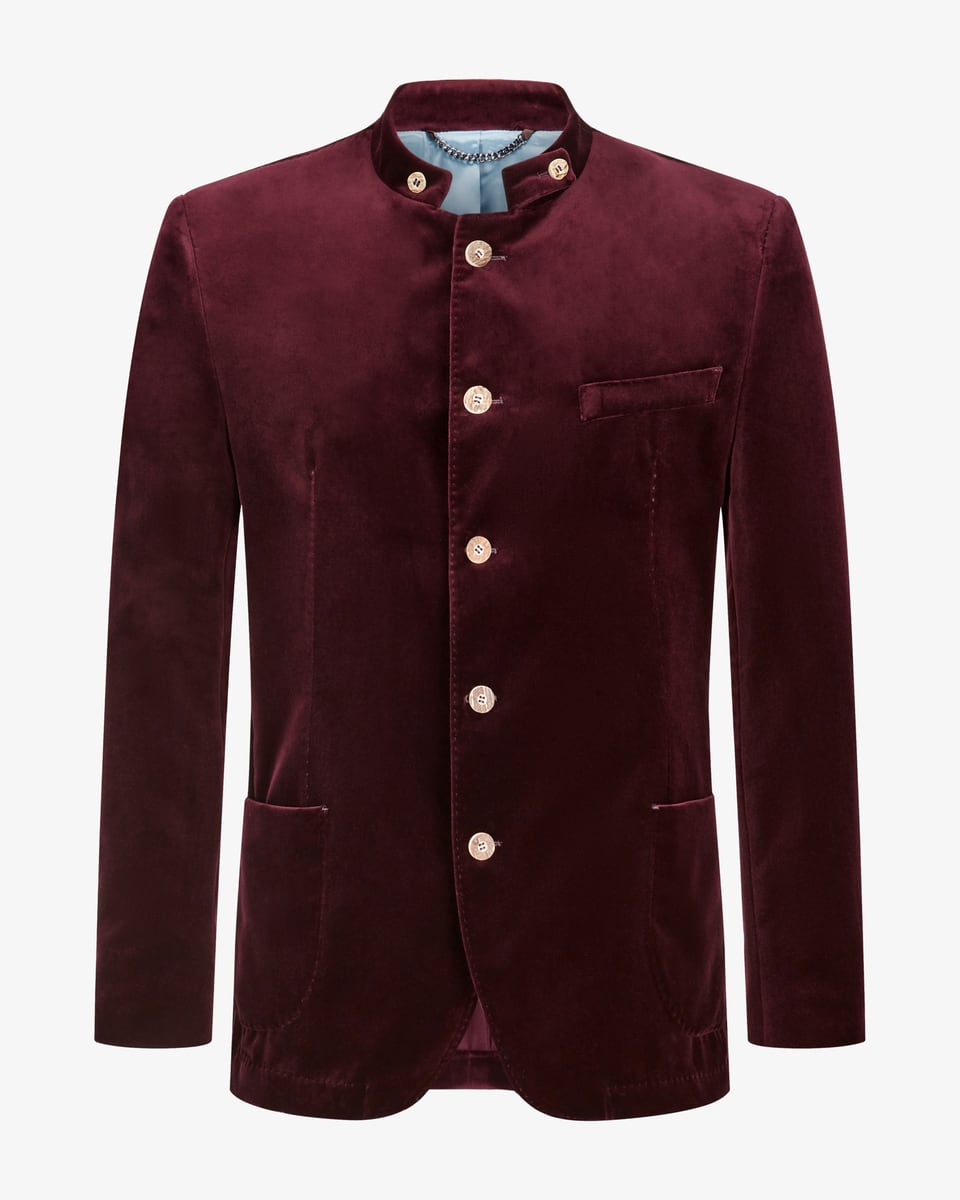 Bild 1 für Sendling Trachten-Janker aus Baumwollsamt 60