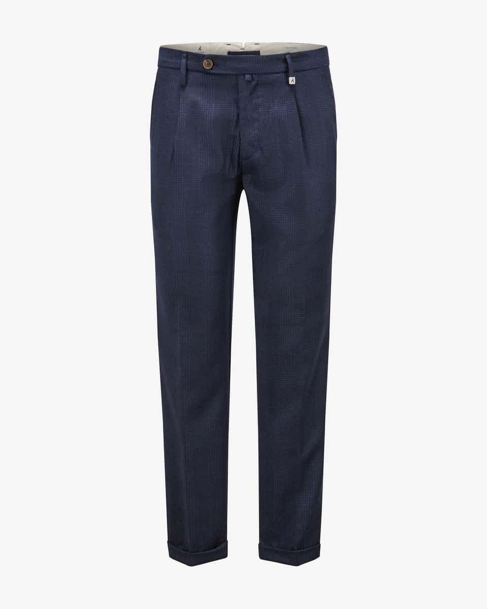 Image 1 for Contemporary fit trousers in virgin wool and cashmere 56