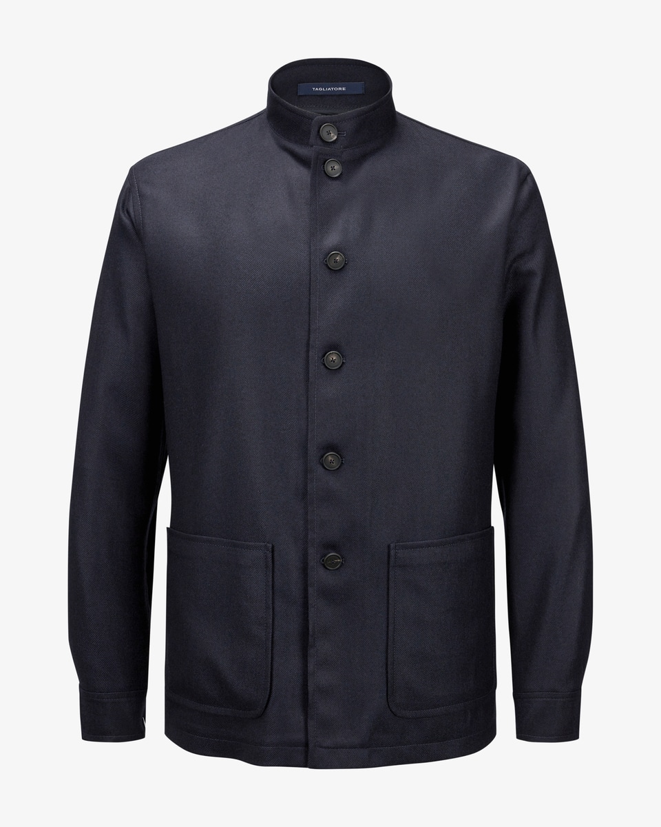 Image 1 for G-Klein wool shirt jacket 48