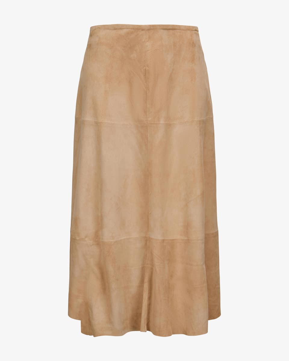 Bild 1 für x LODENFREY Velourslederrock 38