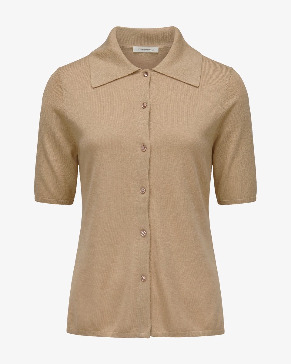 Bild 1 für Dotta Strickshirt aus Woll-Seiden-Mix M