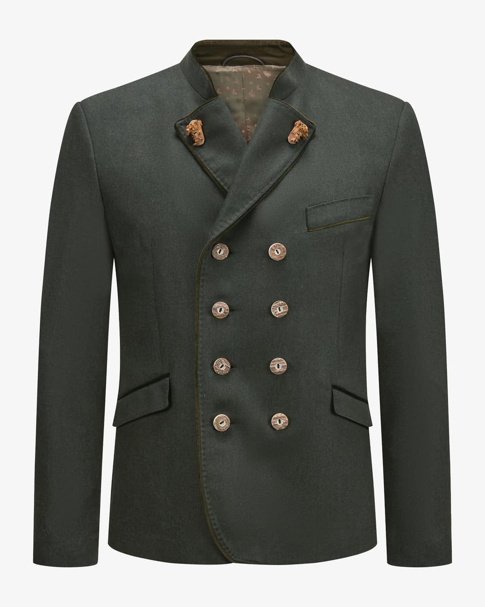 Bild 1 für Kornegg Doppelreiher-Trachtenjanker aus Schurwolle 50