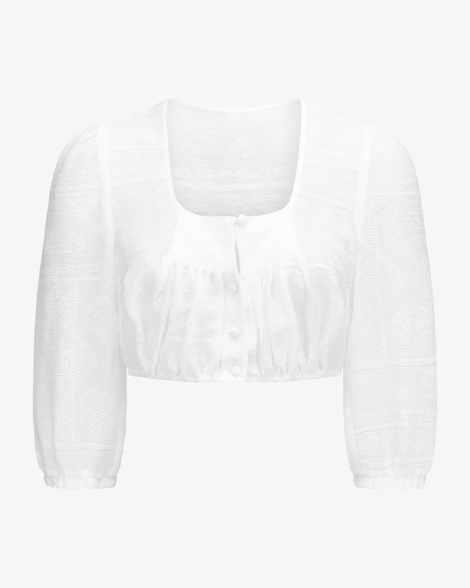 Image 1 for Dirndl blouse semi-transparent  34