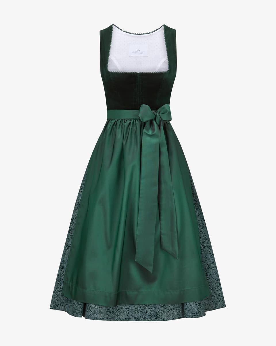 Bild 1 für Midi-Wiesndirndl mit Schürze  42