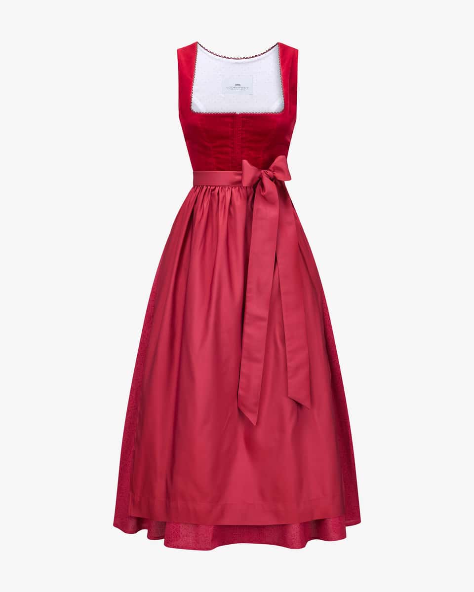 Bild 1 für Wiesndirndl lang mit Schürze  42