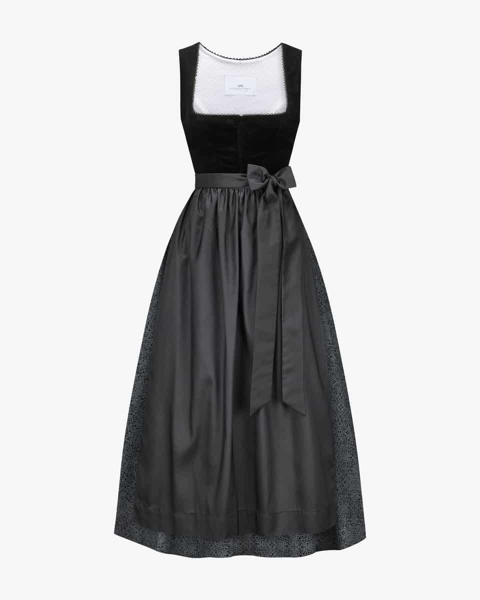 Bild 1 für Wiesndirndl lang mit Schürze  42