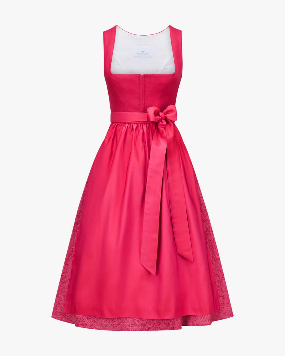 Bild 1 für Midi-Wiesndirndl mit Schürze  42