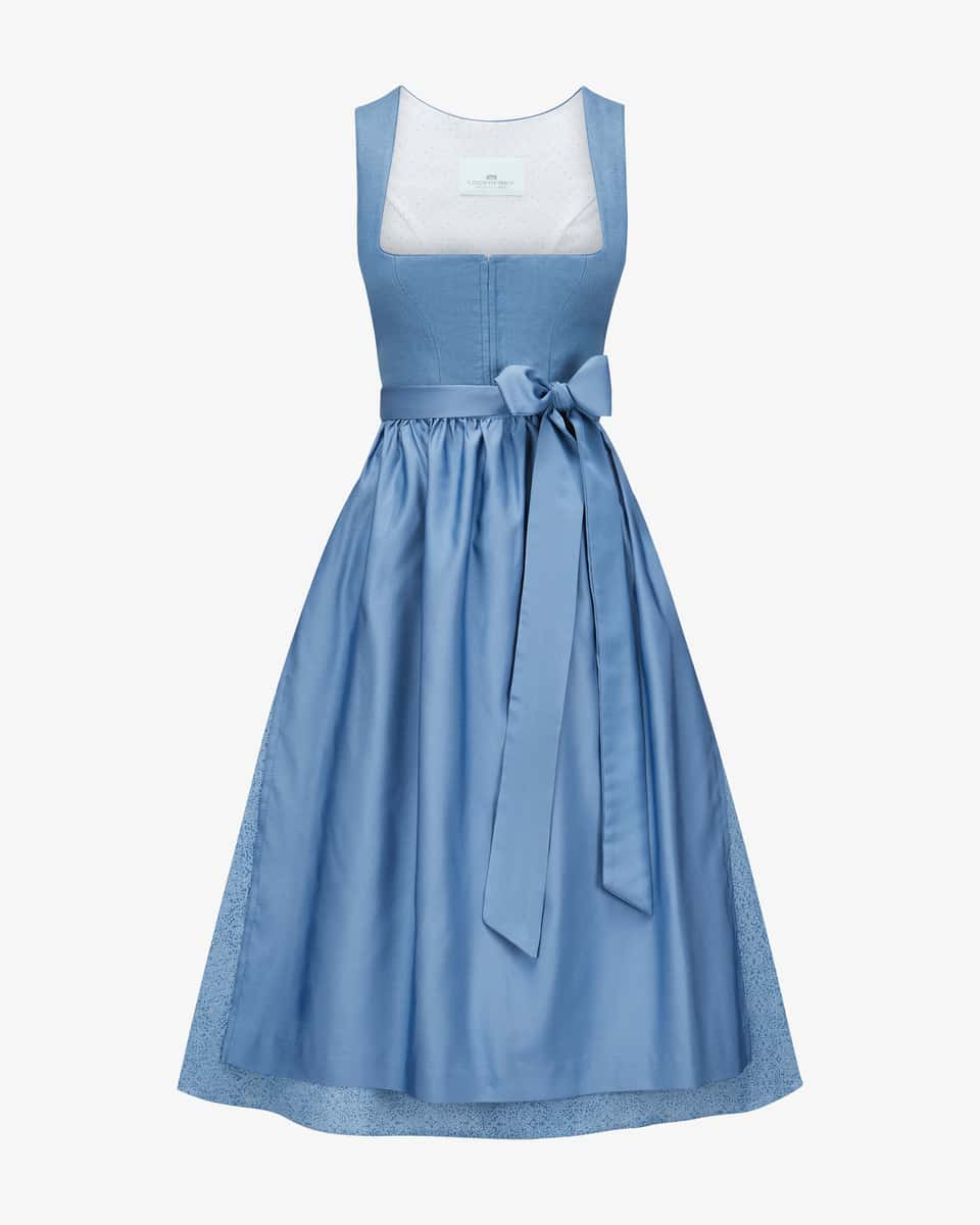 Bild 1 für Midi-Wiesndirndl mit Schürze  42