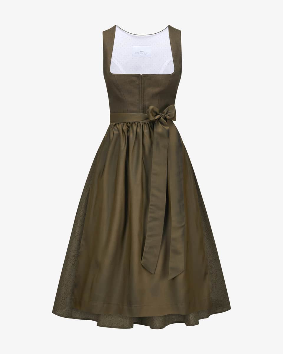 Bild 1 für Midi-Wiesndirndl mit Schürze  42