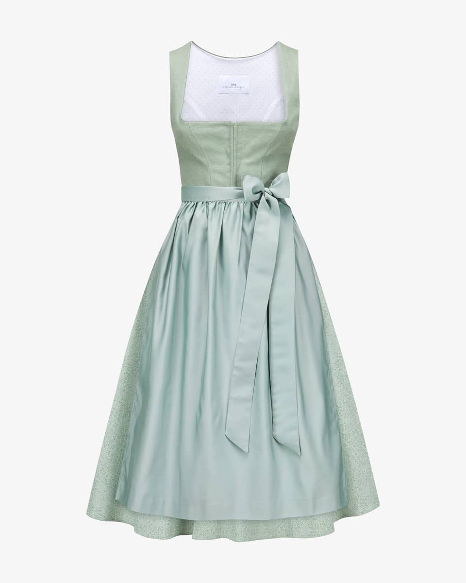 Bild 1 für Midi-Wiesndirndl mit Schürze  42