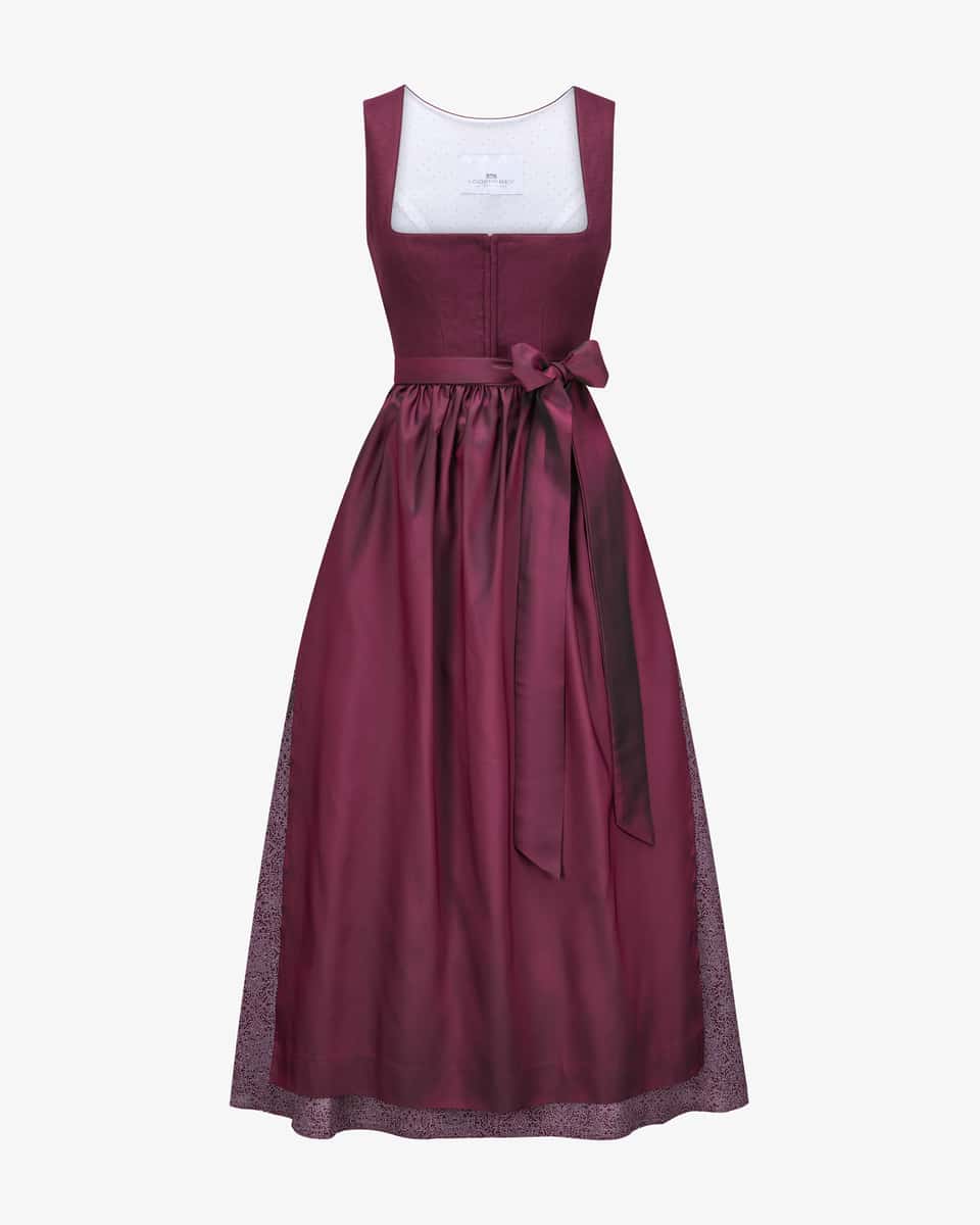 Bild 1 für Wiesndirndl lang mit Schürze  34