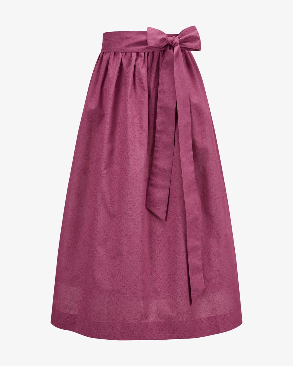 Image 1 for Long cotton dirndl apron M