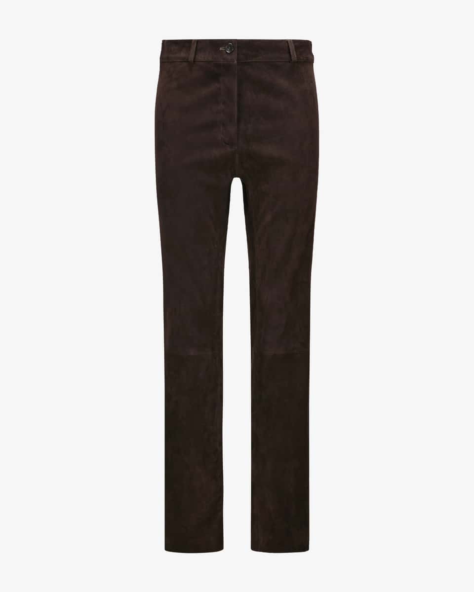 Bild 1 für Hose aus Veloursleder 38