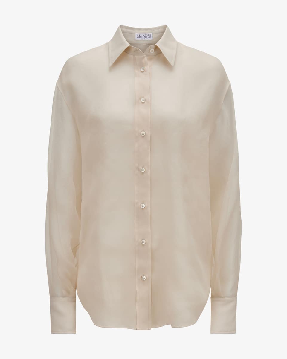 Bild 1 für Seiden-Hemdbluse  M