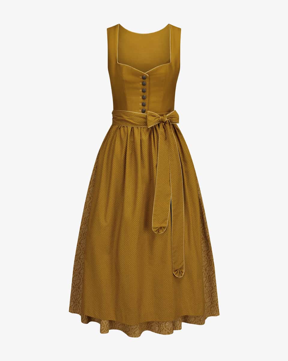 Bild 1 für  x LODENFREY Dirndl lang mit Schürze 38