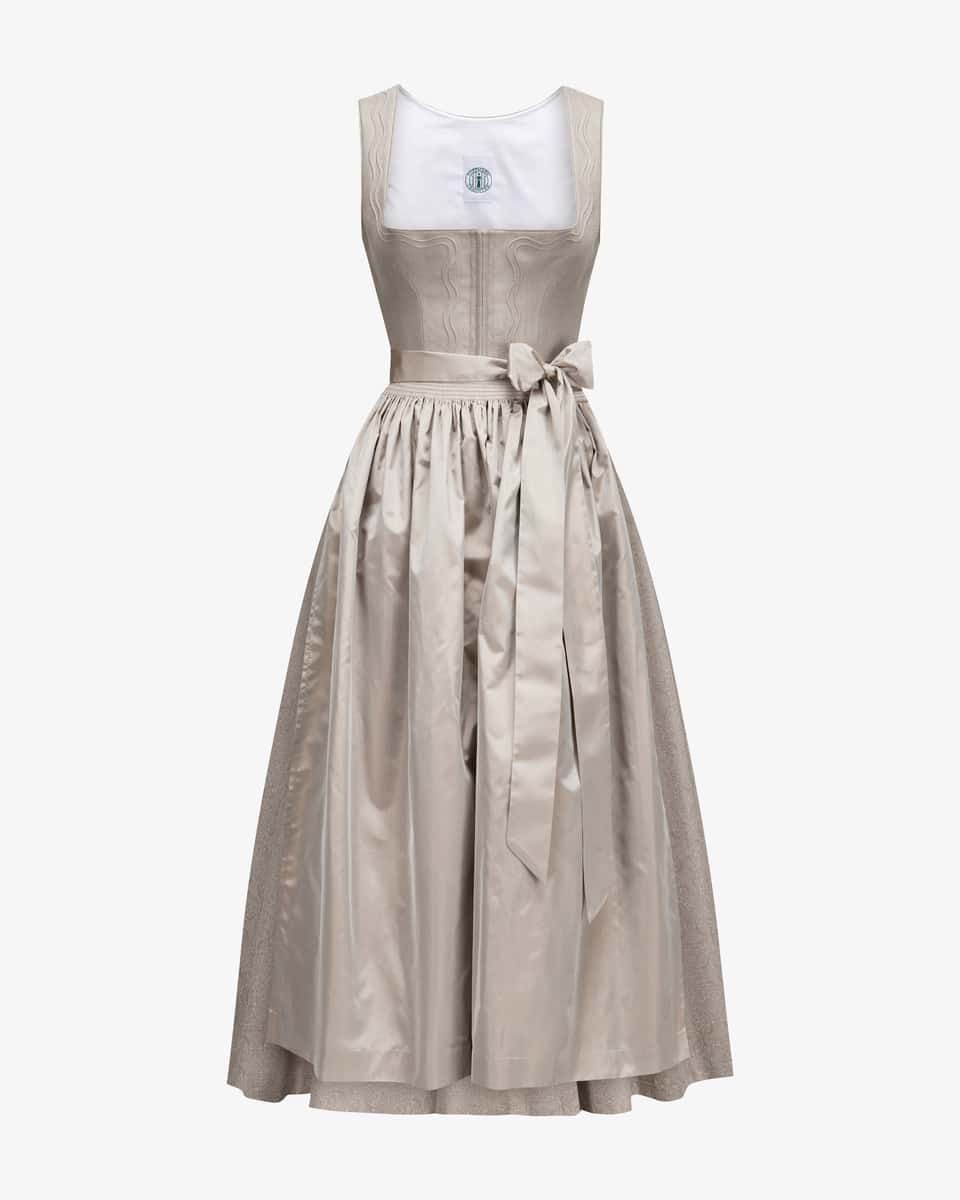 Bild 1 für Grace Dirndl lang mit Seidenschürze  38
