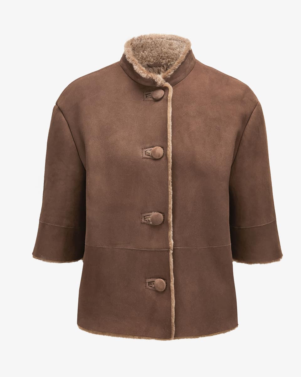 Bild 1 für Darling Trachten-Lammfelljacke  36