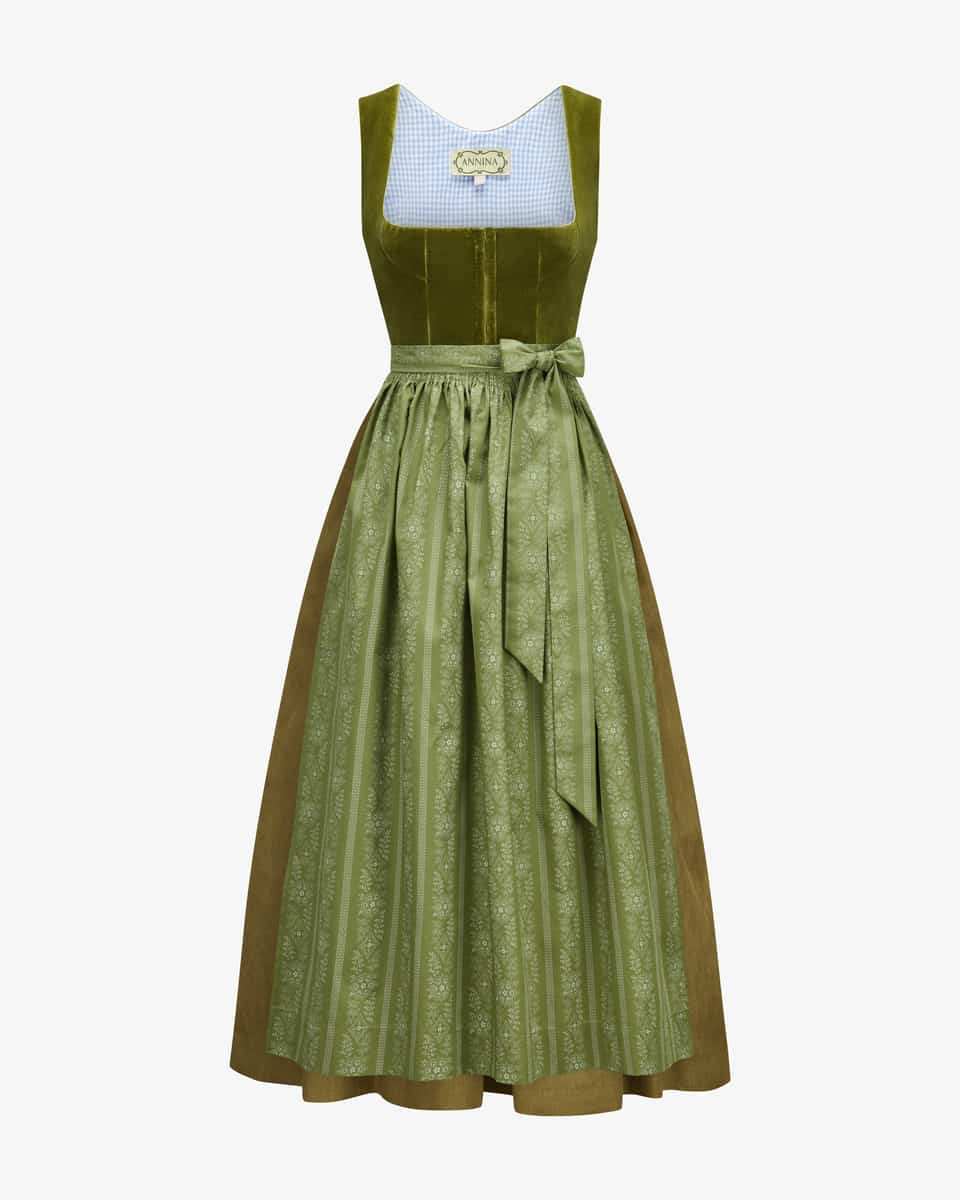 Bild 1 für Dirndl lang mit Schürze 34