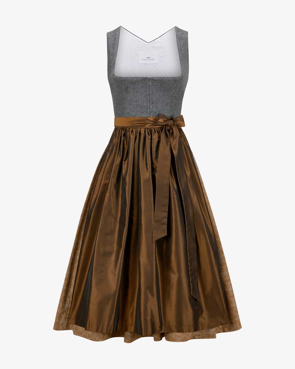 Bild 1 für Dirndl lang mit Schürze  46