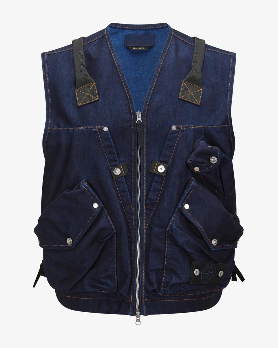 Bild 1 für Denim Research Weste XL