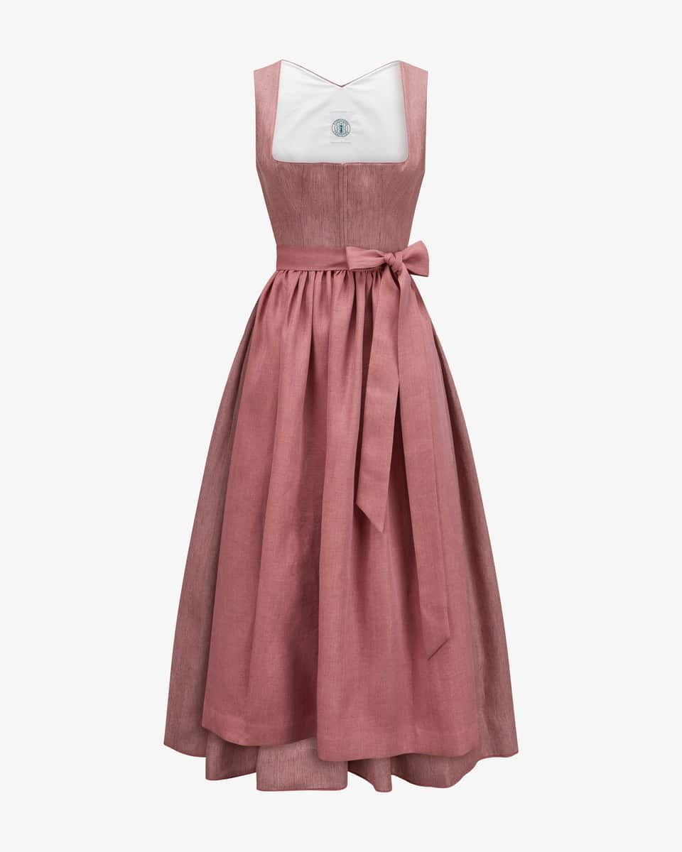 Bild 1 für Bette Leinendirndl lang mit Sylvia Schürze  42