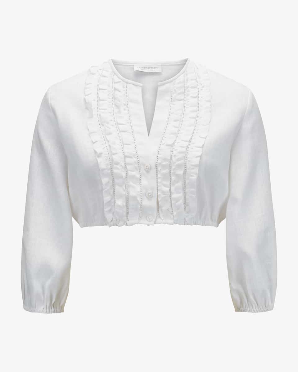 Bild 1 für Leinen-Dirndlbluse  44