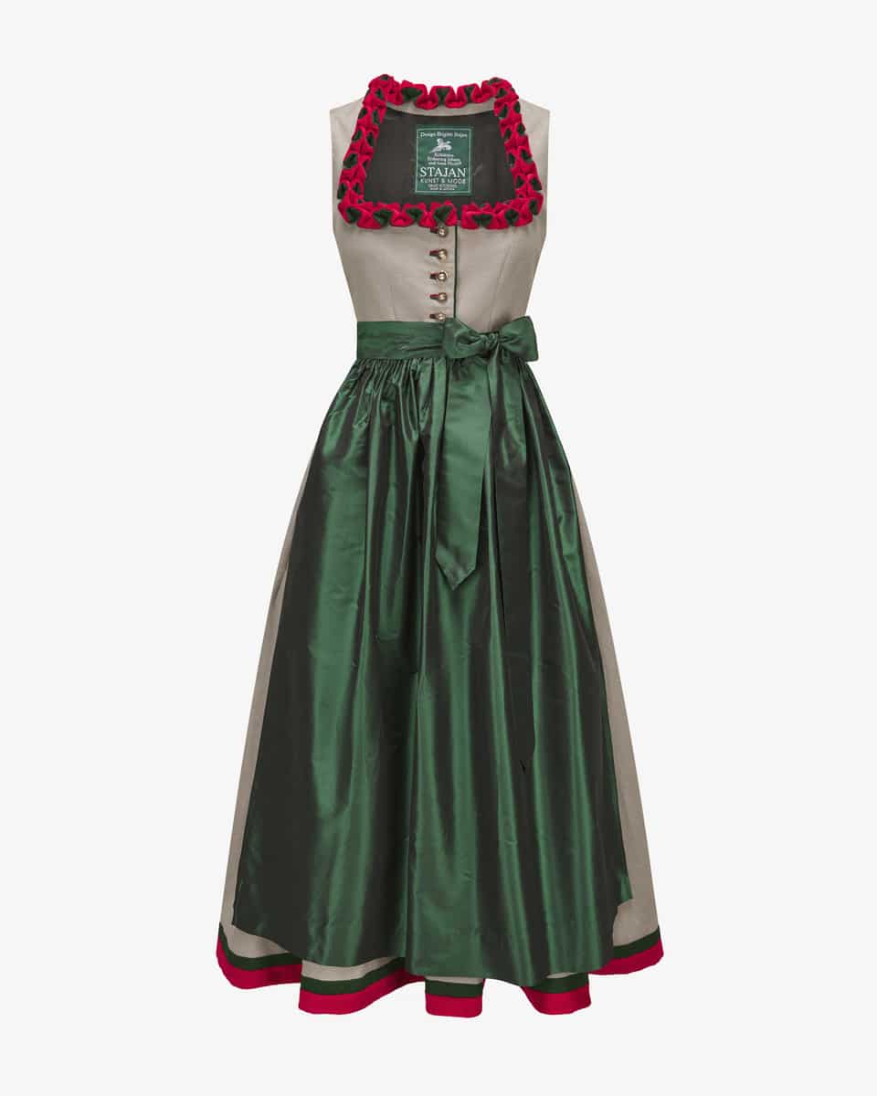 Image 1 for Dirndl long with silk apron  36