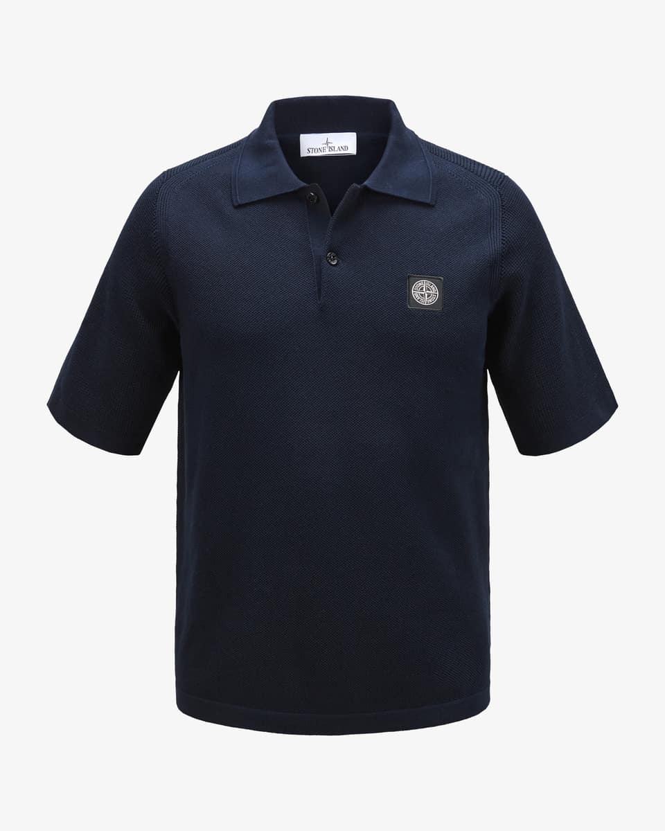 Bild 1 für Strickpolo aus Baumwolle XXL