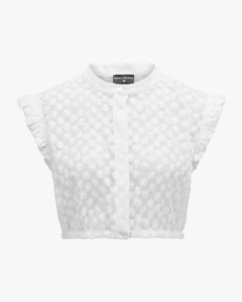 Bild 1 für Emma Dirndlbluse Semi-Transparent 38