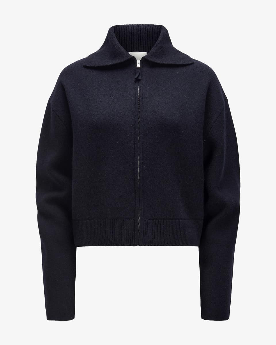 Bild 1 für Strickjacke aus Schurwolle und Cashmere L