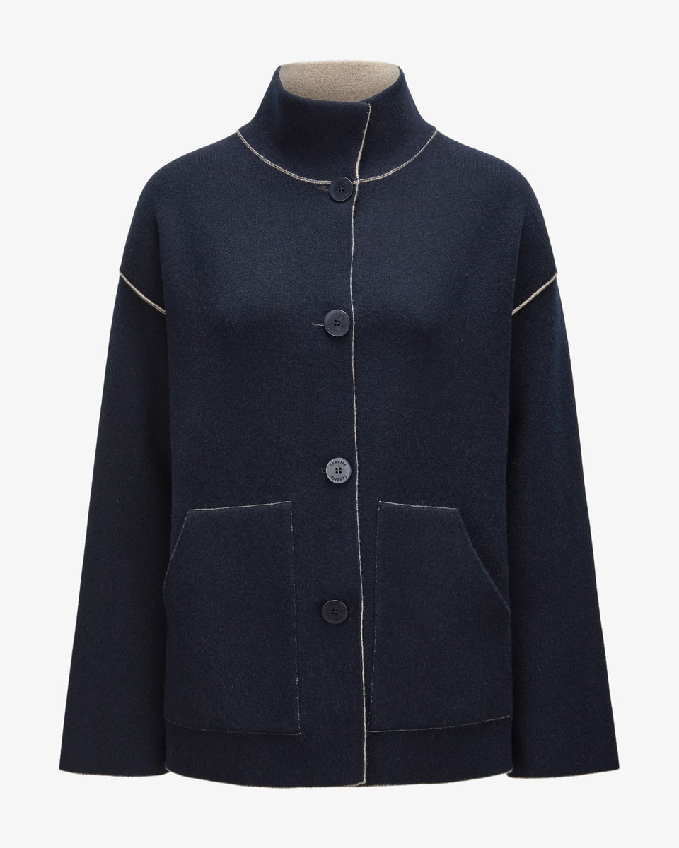 Bild 1 für Wende-Strickjacke aus Cashmere  36