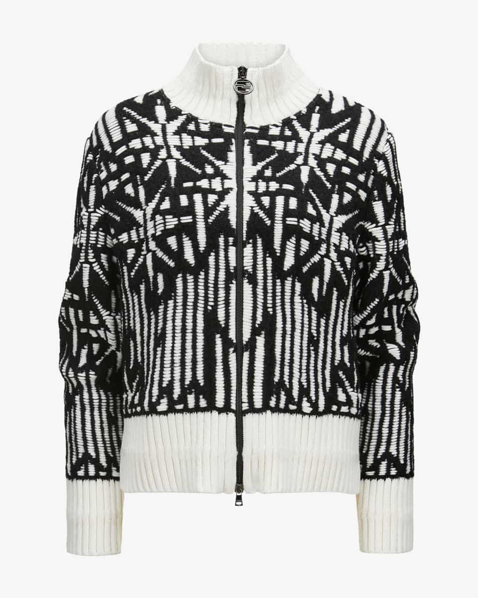 Image 1 for Cardigan made from a cotton/virgin wool blend 38