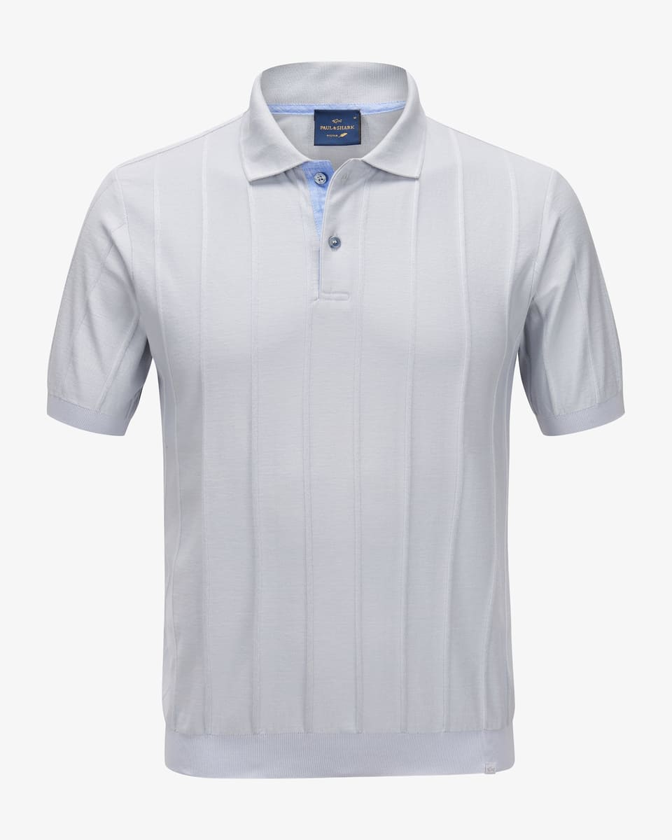 Image 1 for Knitted polo shirt  S