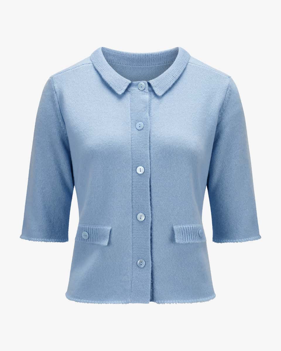 Bild 1 für Strickjacke aus Cashmere und Baumwolle M