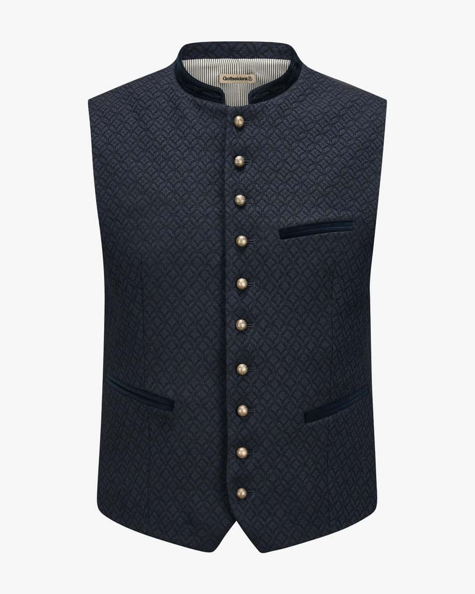 Bild 1 für x LODENFREY Trachtenweste Konstantin 48