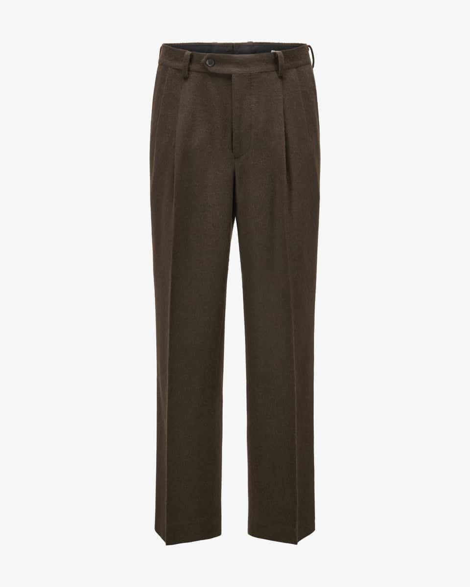 Image 1 for Camel hair trousers 50