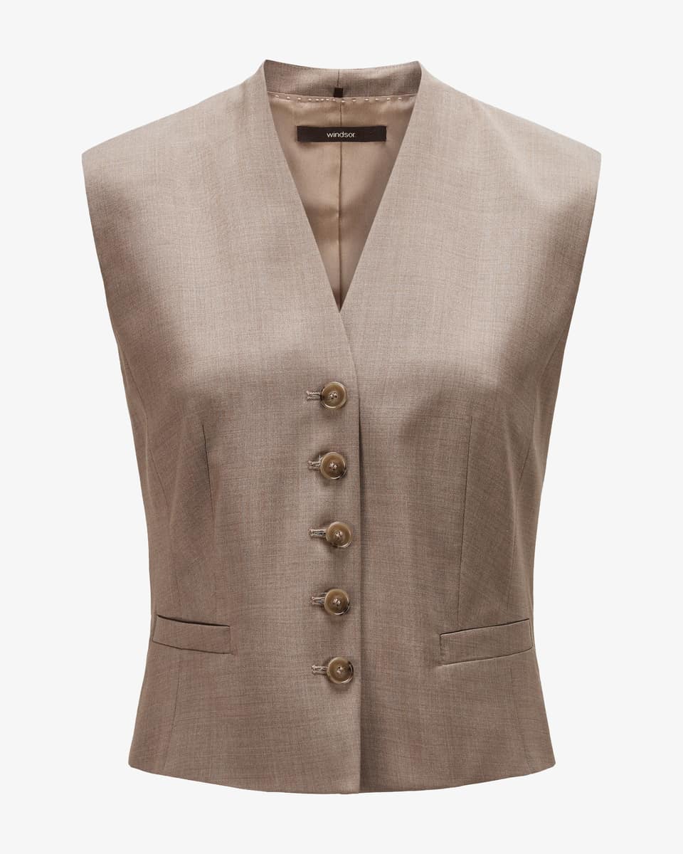 Image 1 for Virgin wool vest 36