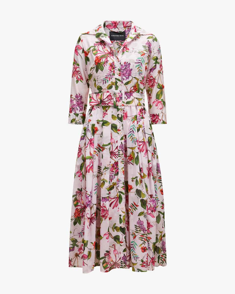 Image 1 for Shirt dress Audrey Gallerie Summer Bouquet  L