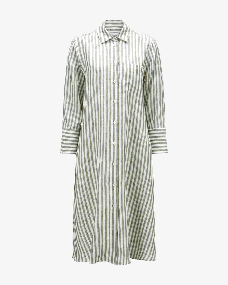 Bild 1 für Leinen-Hemdblusenkleid Lena  L