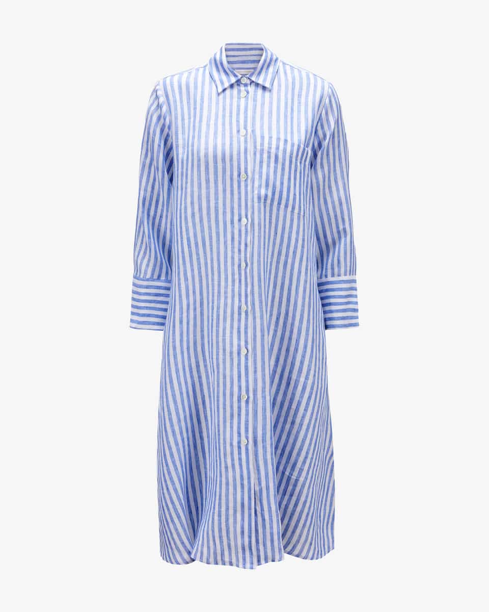 Bild 1 für Leinen-Hemdblusenkleid Lena  M