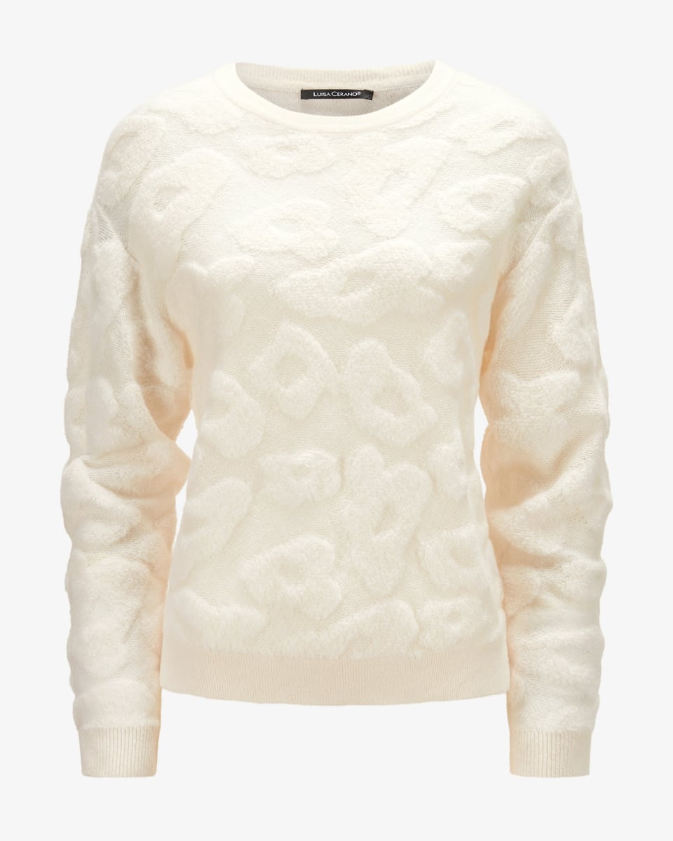 Bild 1 für Pullover aus Lyocell-Woll-Mix 42