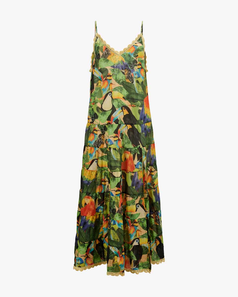 Bild 1 für Kleid Bird Leaf  XS