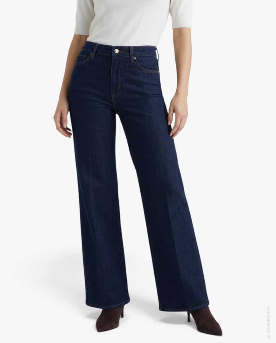 Bild 6 für Jeans Le Slim Palazzo Long High Rise Wide Leg  29