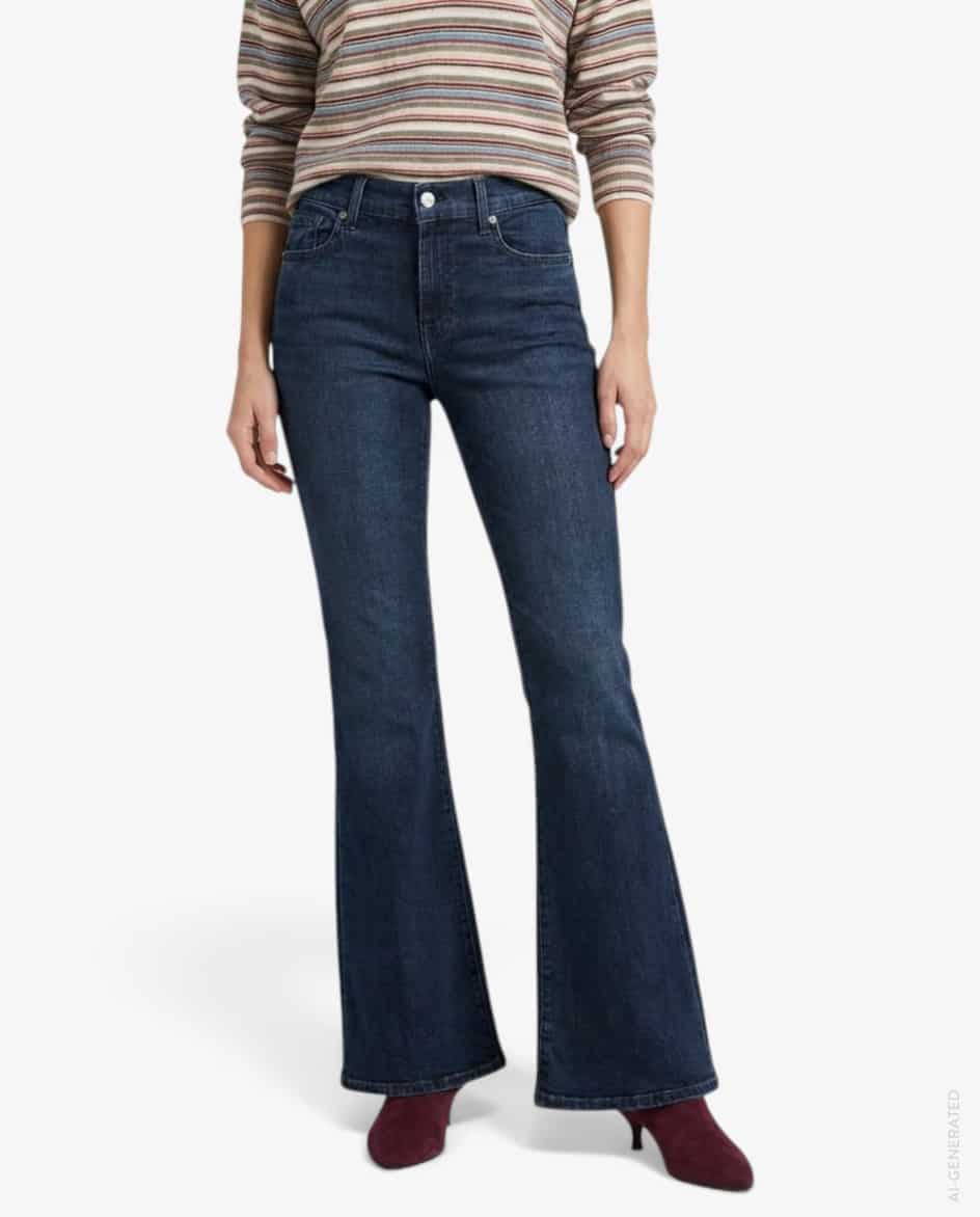 Image 6 for Bootcut jeans, tailorless 31