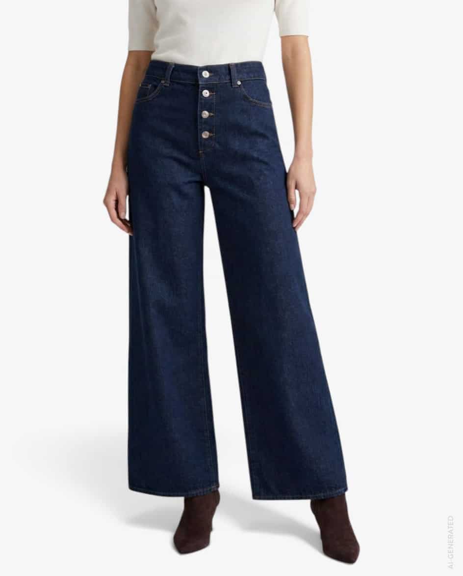 Bild 6 für Jeans Low Wide  26
