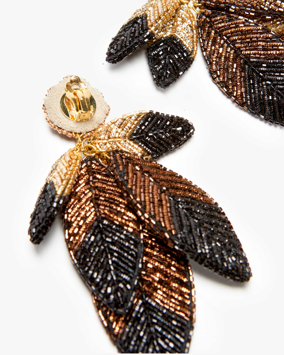 Bild 2 für Leaf Clip-Ohrringe  Unisize