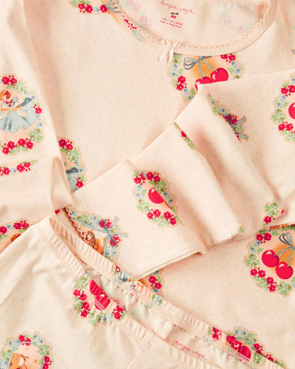 Bild 2 für Basic Blouse Pants Set Schlafanzug  116