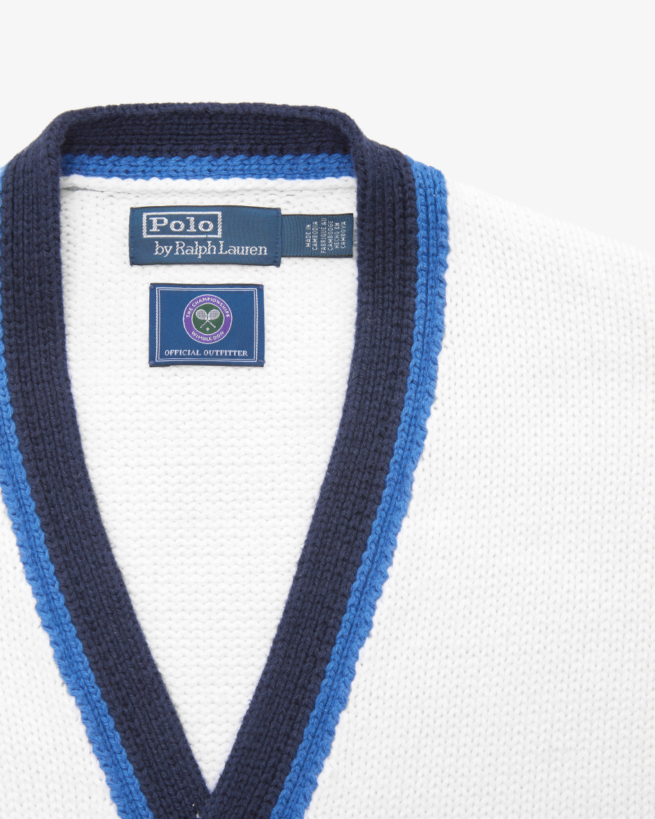 Bild 2 für Strickjacke Wimbledon aus Baumwolle L